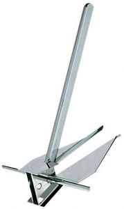 Ancora Danforth inox 22 kg 
