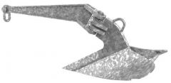 Ancora CQR acciaio galvanizzato 34 kg 