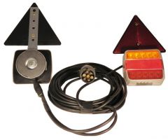 Kit luci a LED fissaggio magnetico 4 funzioni 