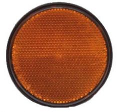 Catarifrangente adesivo arancio 60 mm 