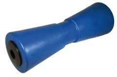 Rullo centrale blu in PVC lunghezza 286 mm e foro di 21 mm e diametro 93,5 mm