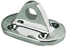 Basetta inox per lifeline occhio 10 mm  