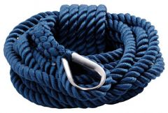 Cima ormeggio blu 14mm x 8m 