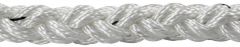 Treccia Square Line 20 mm bianca 