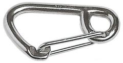 Moschettone grande inox mm 80 