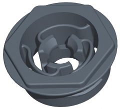 Clip autoallineante diametro  25 mm.