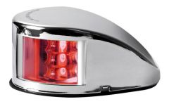 Fanale di via Mouse Deck rosso corpo inox 