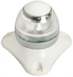 Fanale di via Sphera II 360° bianco corpo bianco 