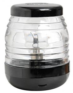 Fanale testa albero bianco/nero 360° 12 V 