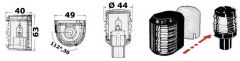 Lampadina 12 V BA9S 0,9 W 61 lm 