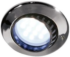 Plafoniera Comet 9 LED ABS cromato con interruttor 