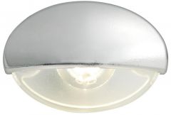 Luce cortesia Steeplight cromata LED bianco 