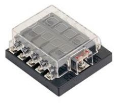 Box per 10 fusibili lamellari 