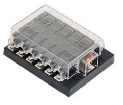 Box per 12 fusibili lamellari 