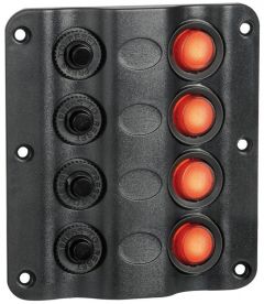 Pannello elettrico Wave 4 interruttori 