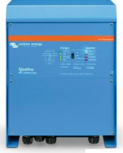 Sistema combinato Victron Quattro caricabatteria e inverter 