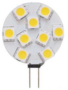 Lampadina LED SMD G4 12/24 V attacco laterale 