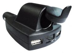 Adattatore doppio USB con micro USB con corrente 8 A 