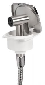 Doccia New Edge Inox doccia Tiger tubo Inox 4 m 