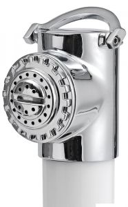 Doccetta New Edge Inox tubo inox 4 m 