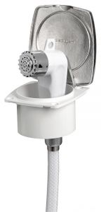 Doccetta Boris Inox tubo PVC 4 m 