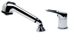 Miscelatore monocomando con doccia estraibile 