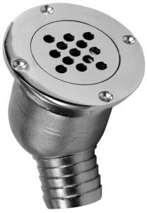 Scarico pozzetto inox Ø 92 