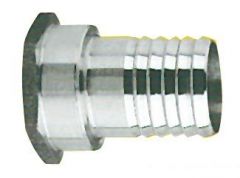 Portagomma inox femmina 1 1/4" x 35 mm 