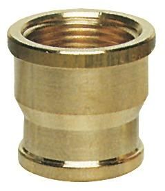 Manicotto ottone femmina/femmina 1"1/2 x 2" 