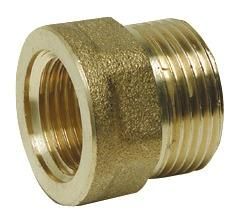 Manicotto ottone maschio/femmina 1"1/2 x 2" 