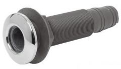 Scarico tappo inox 2" 1/4 x 53 mm con valvola 