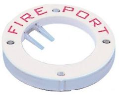 Portellino "Fire Port" plastica 