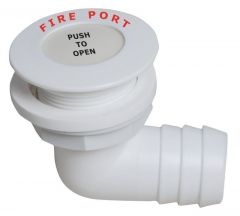 Fire Port 90° portagomma mm.38 