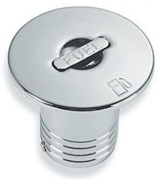 Tappo ottone cromato a filo Fuel 50 mm 