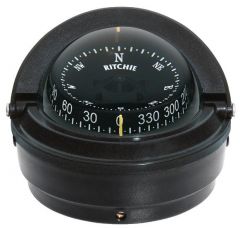Bussola Ritchie Voyager 3" esterna nera/nera 