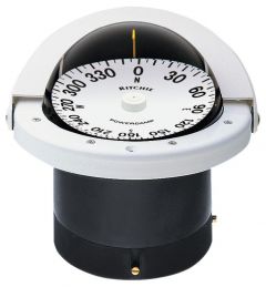 Bussola Ritchie Navigator 4"1/2 incasso bianca/b. 
