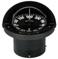 Bussola Ritchie Wheelmark 4"1/2 incasso nera/nera 