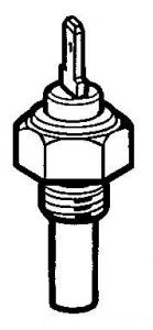 Sensore temperatura acqua 70-120 con allarme 1/2 - 14NPT