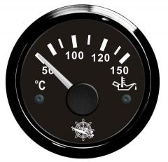 Indicatore temperatura olio 50/150° nero/nera 