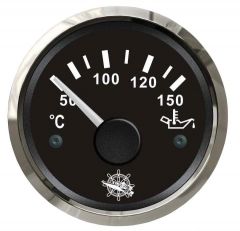 Indicatore temperatura olio 50/150° nero/lucida 