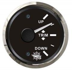 Indicatore trim 0-190 Ohm nero/lucida 