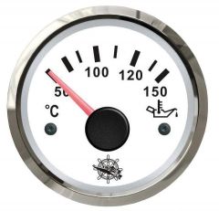 Indicatore temperatura olio 50/150° bianco/lucida 