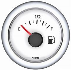Indicatore livello carburante 10/180 Ohm bianco 
