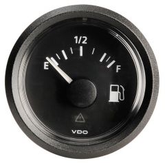 Indicatore Carburante VDO nero 240 / 33 ohm