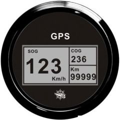 Log con bussola e totalizzatore GPS nero/nera 