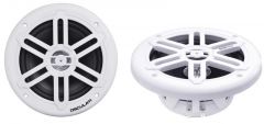 Casse stereo doppio cono bianche 8" - 2X180W