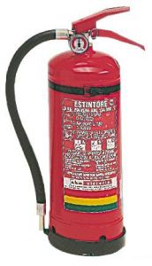 Estintore Solas schiuma 9 Kg MED 