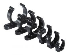 Clip nera plastica pesante 45 mm 