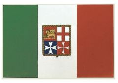 Bandiera adesiva Italia 20 x 30 cm 