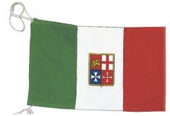 Bandiera Italia Marina Mercantile 40 x 60 cm 